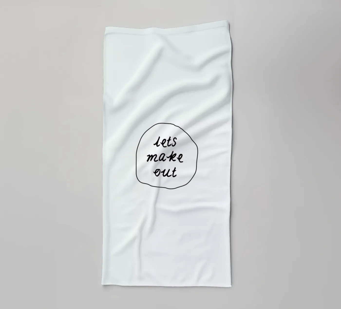 Make out towel by Magdalena Lindstedt