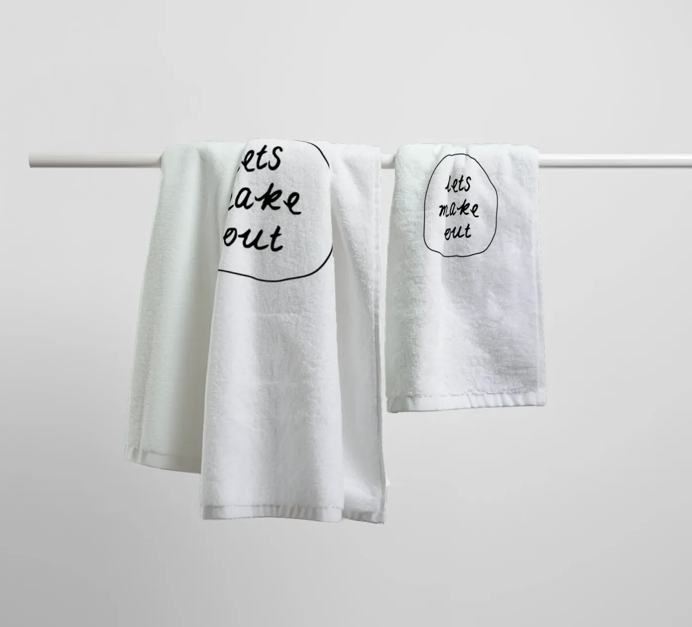Make out towel by Magdalena Lindstedt