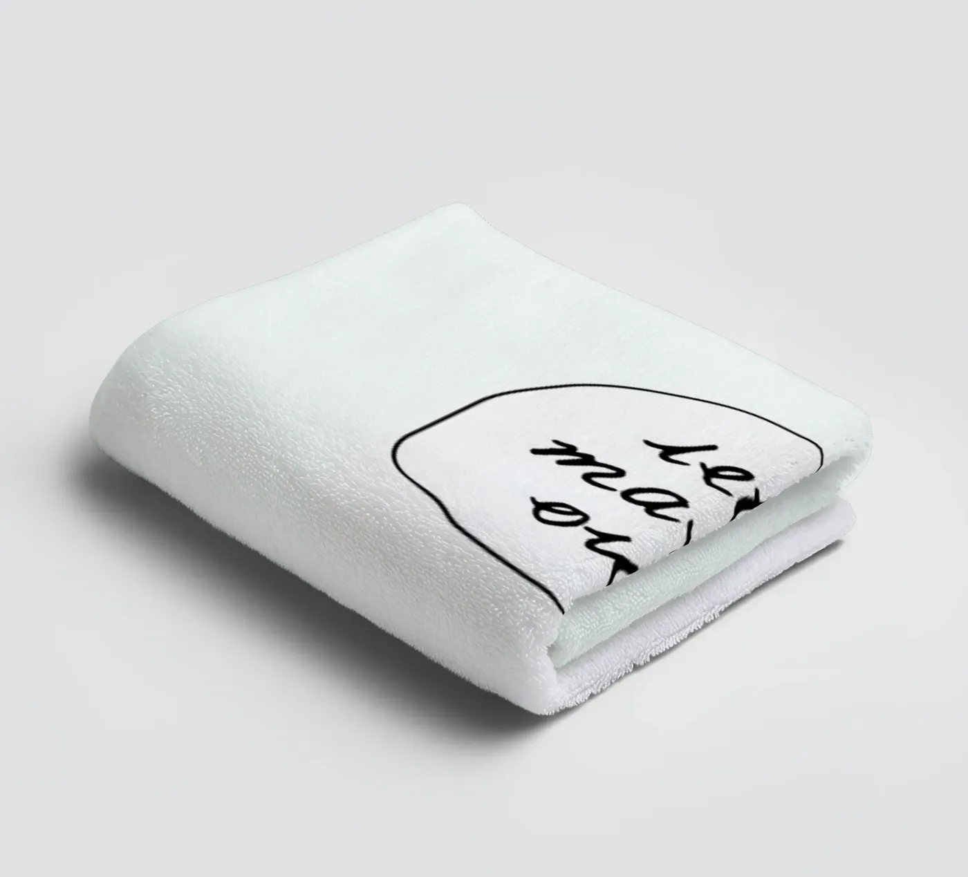 Make out towel by Magdalena Lindstedt