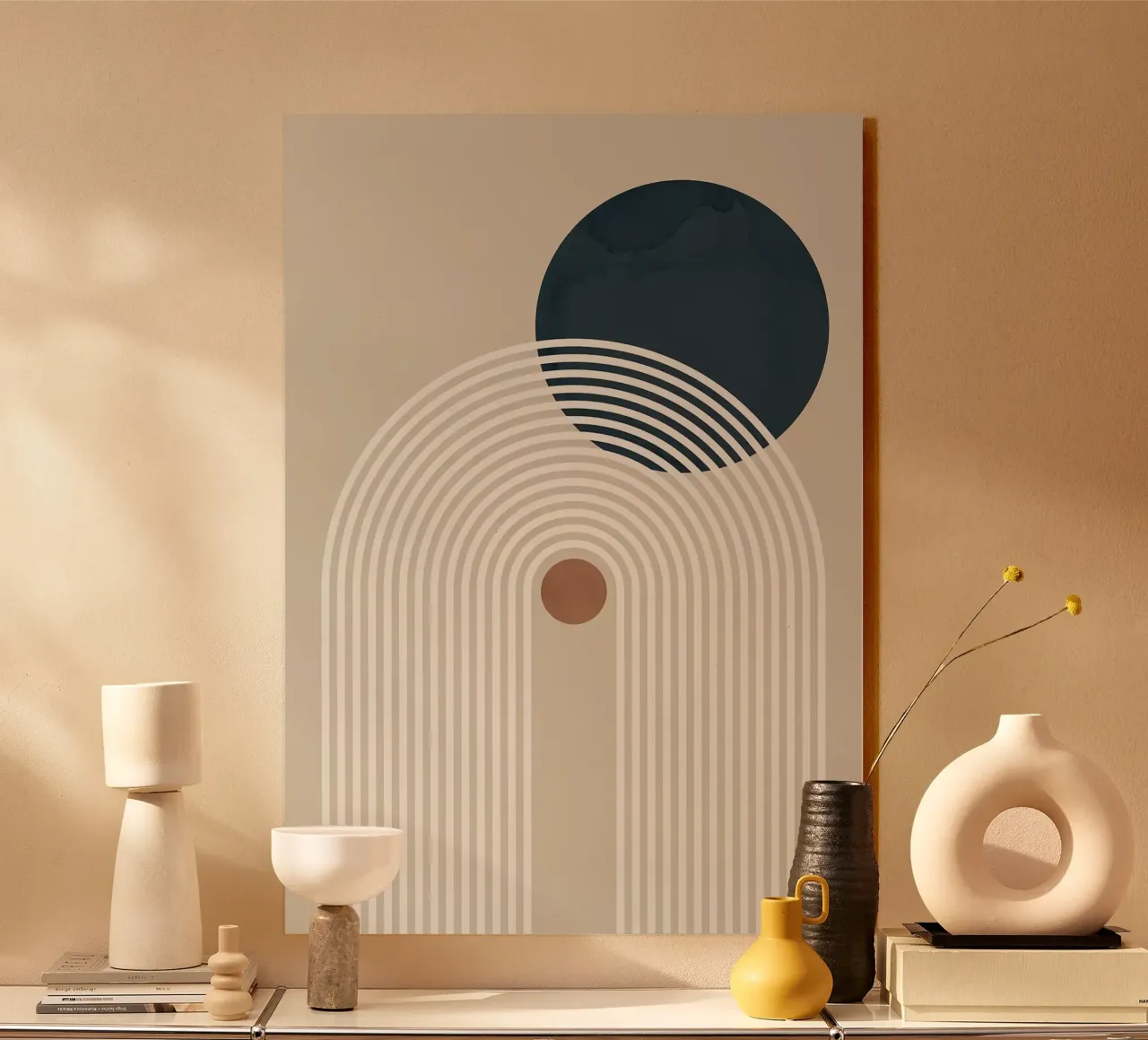 linee curve arco semicerchio cerchio scuro linee concentriche plexiglass da Patrick M Gerber