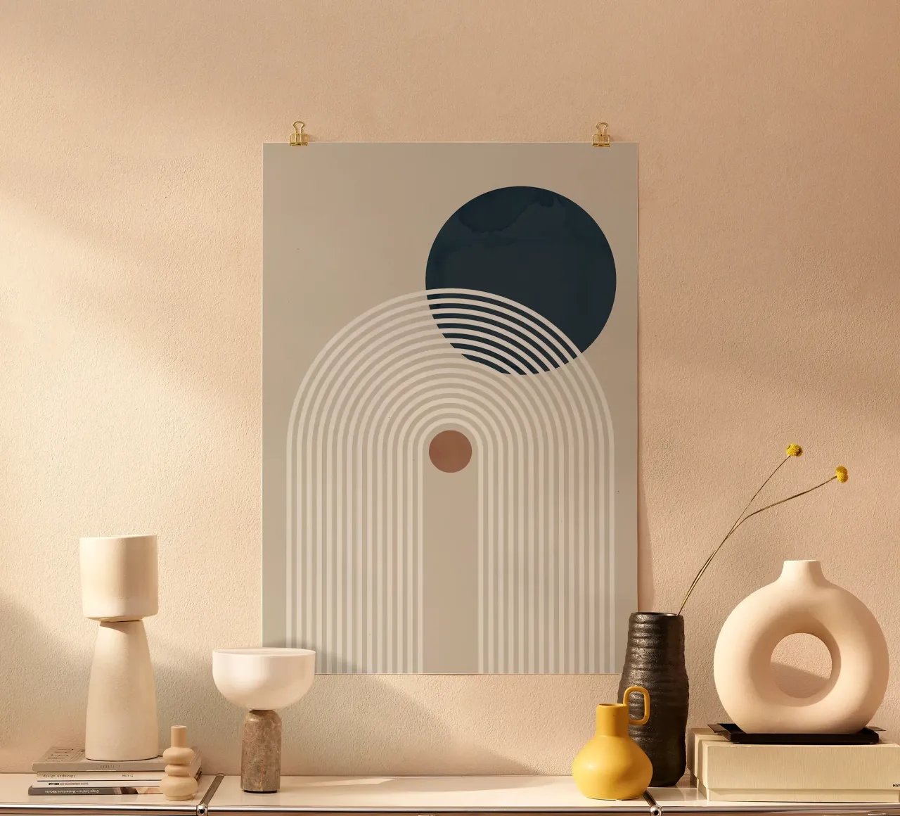 linee curve arco semicerchio cerchio scuro linee concentriche carta hahnemühle da Patrick M Gerber