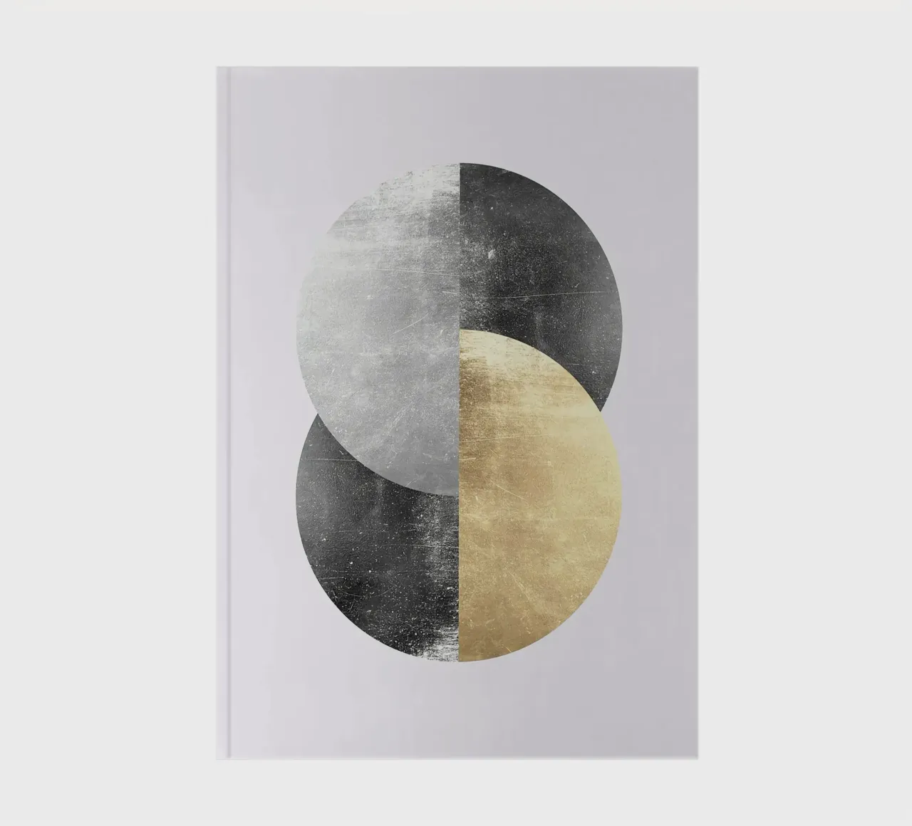 cerchio geometrico ad incastro oro diario da Patrick M Gerber