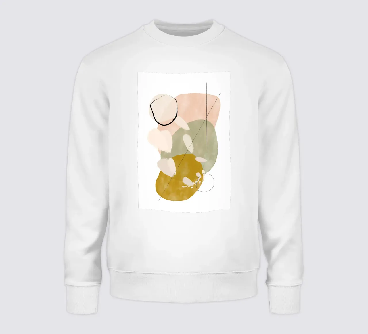Playing Shapes No 2 Sweatshirt von treechild
