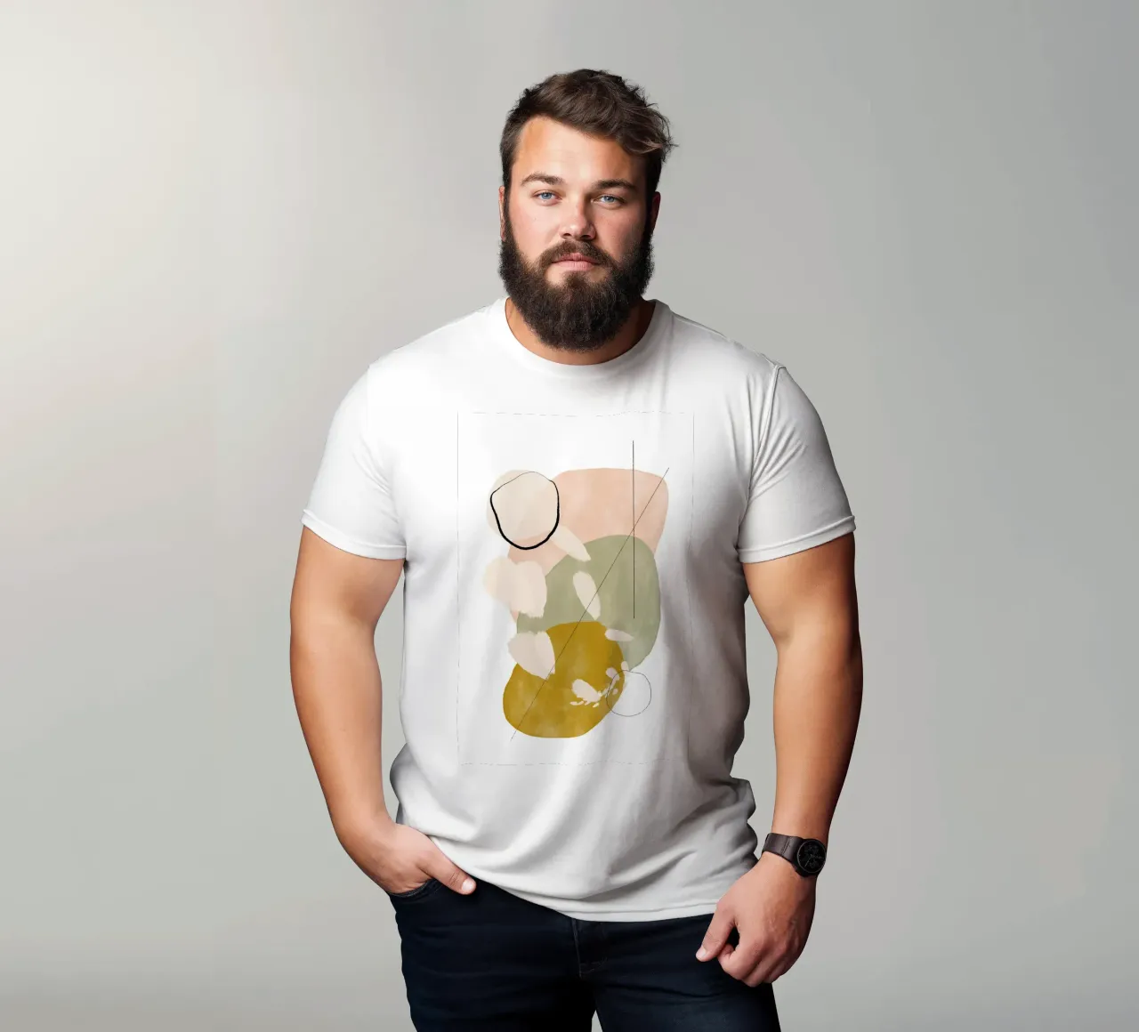 Playing Shapes No 2 camiseta de treechild