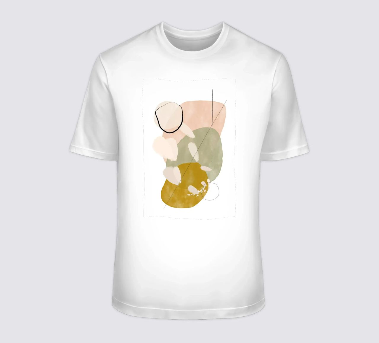 Playing Shapes No 2 t-shirt da treechild