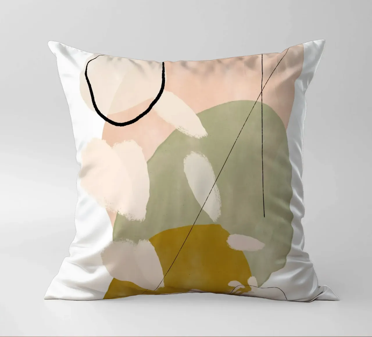 Playing Shapes No 2 cuscino da treechild