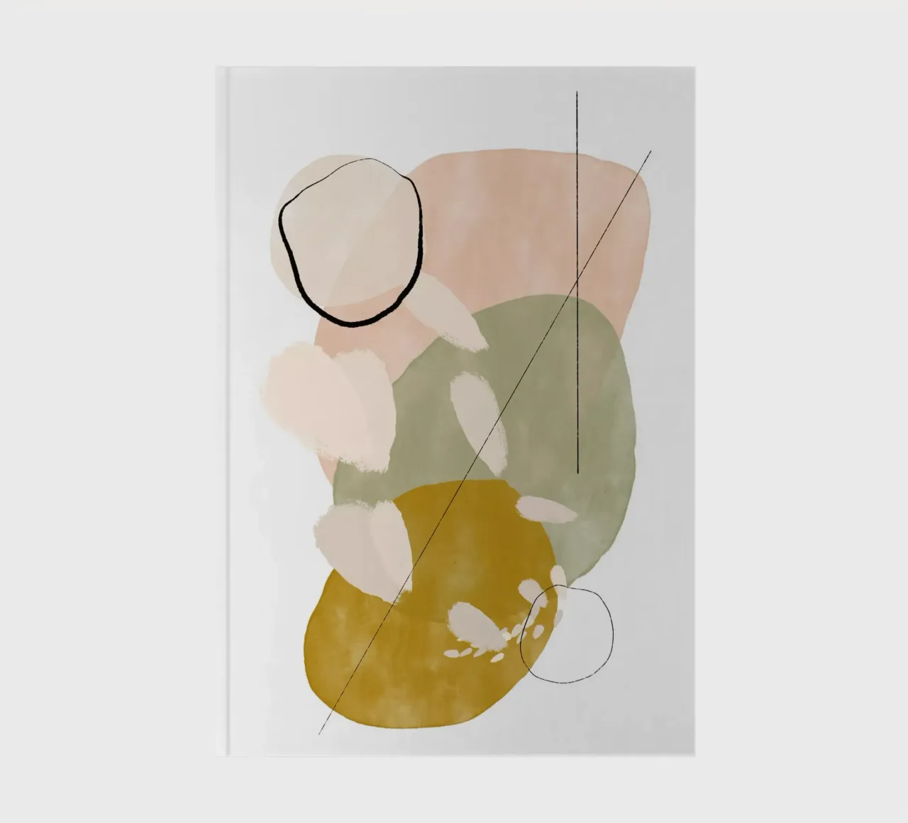 Playing Shapes No 2 notebook by treechild