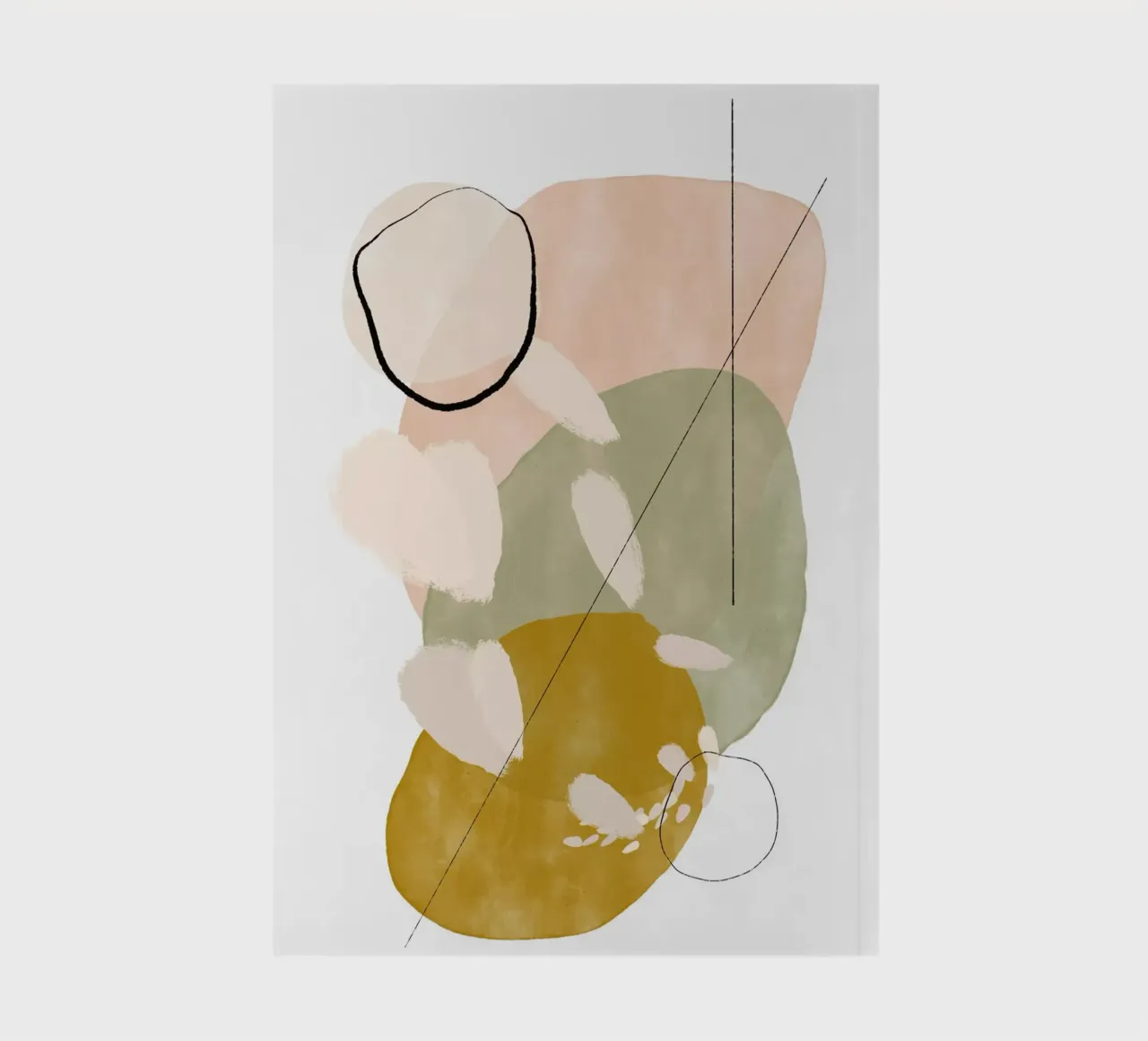 Playing Shapes No 2 notebook by treechild