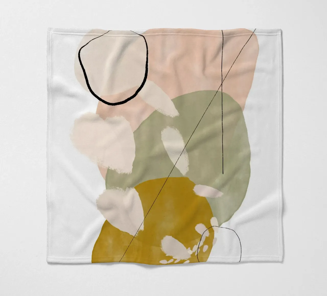 Playing Shapes No 2 coperta in pile da treechild