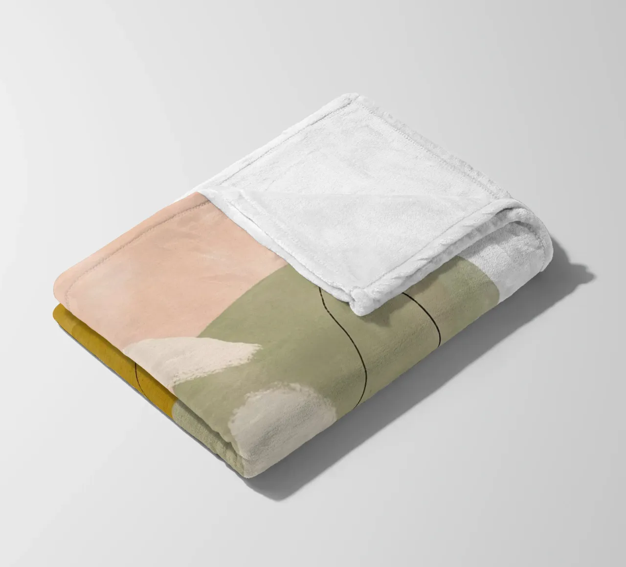 Playing Shapes No 2 coperta in pile da treechild