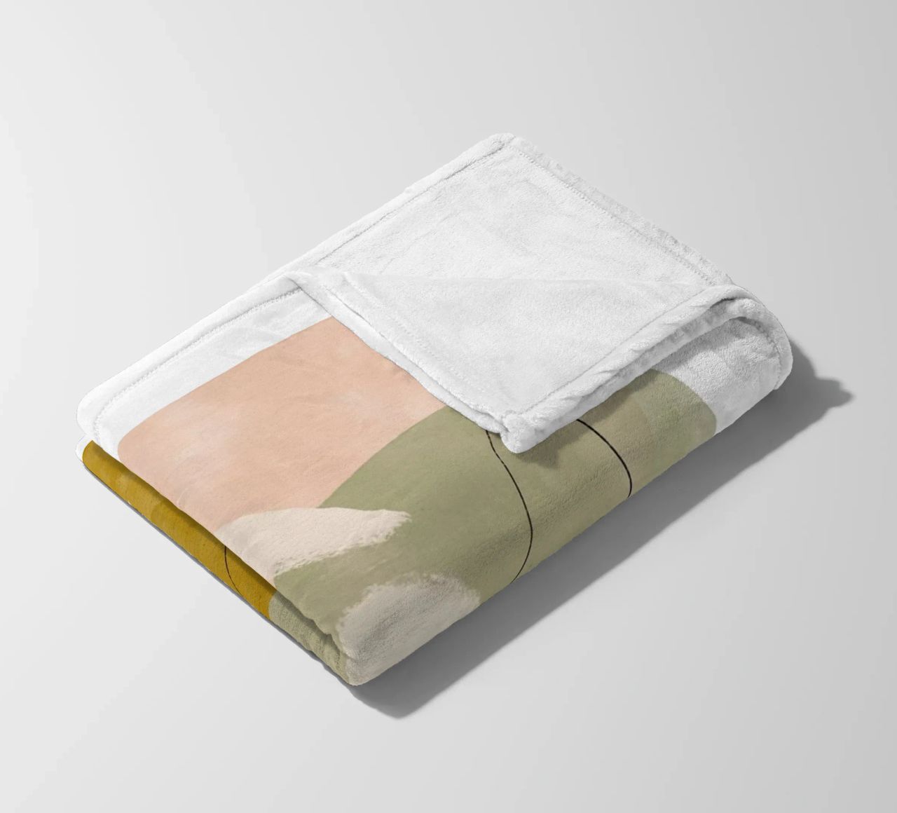 Playing Shapes No 2 coperta in pile da treechild