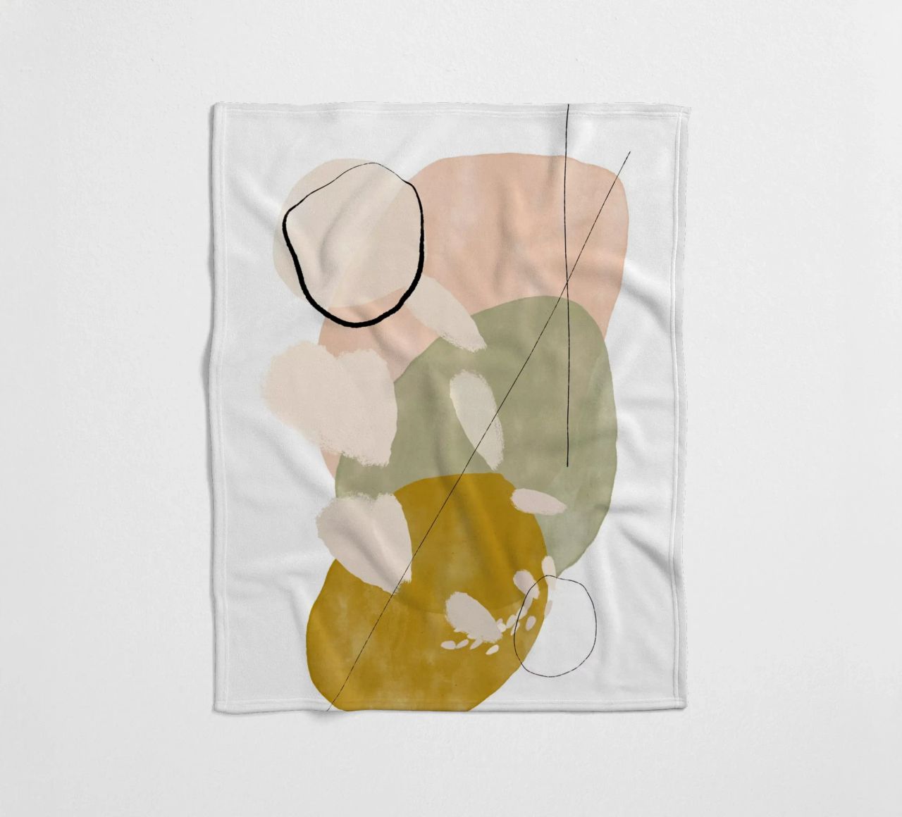 Playing Shapes No 2 coperta in pile da treechild