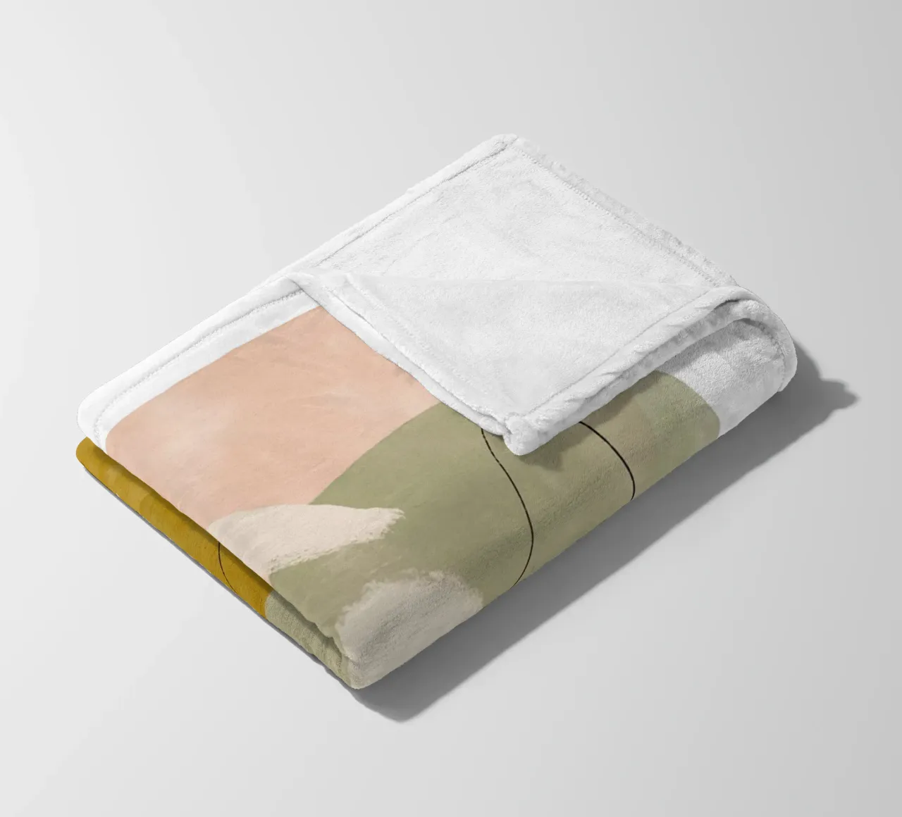 Playing Shapes No 2 coperta in pile da treechild