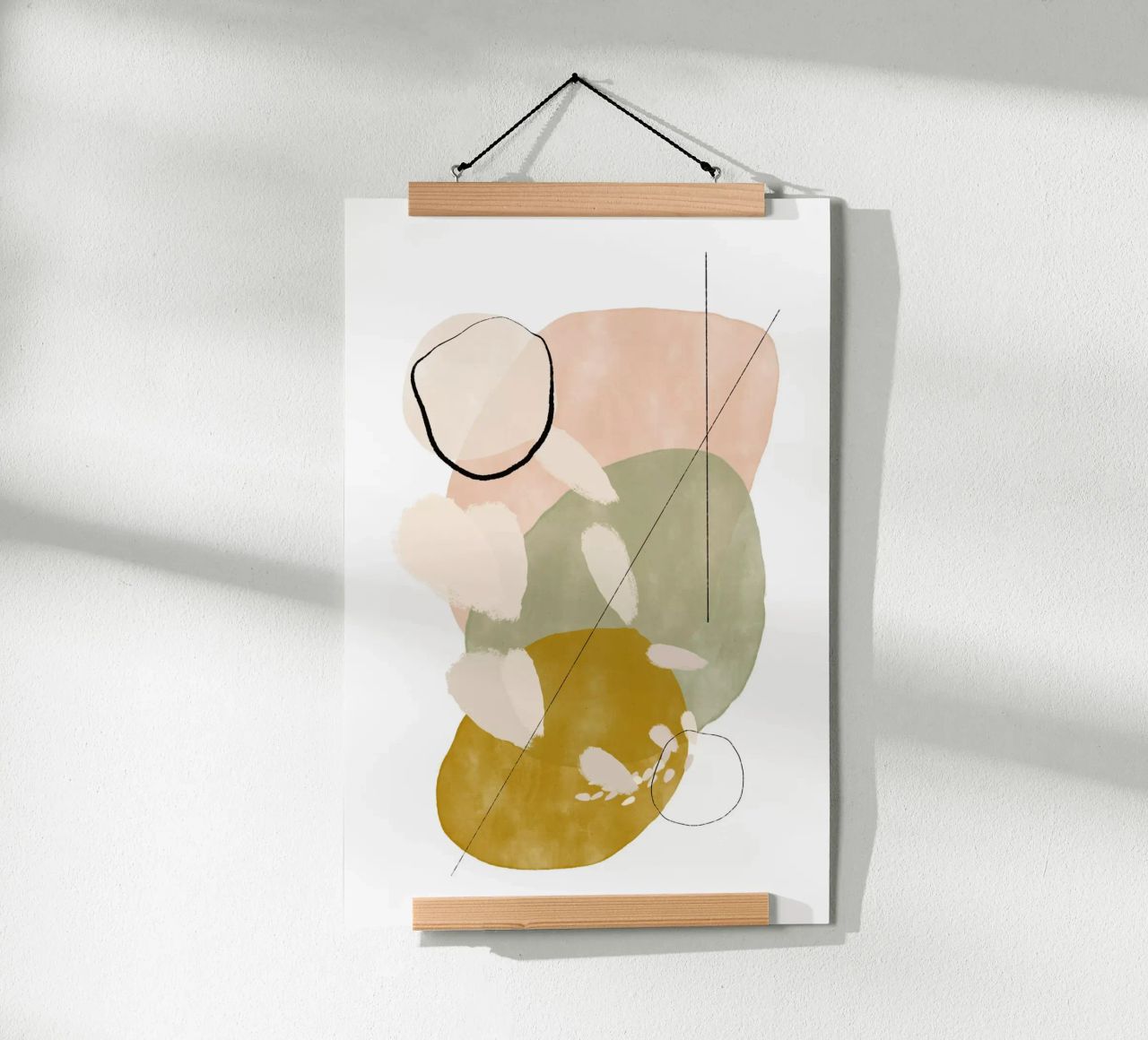 Playing Shapes No 2 carta hahnemühle da treechild