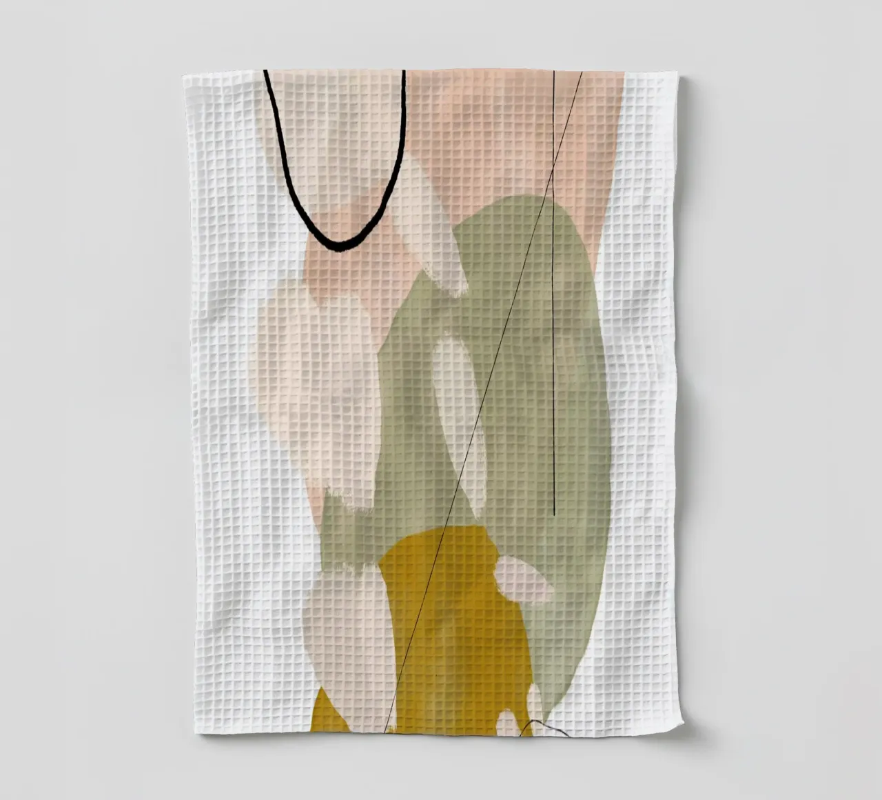 Playing Shapes No 2 canovaccio da cucina da treechild