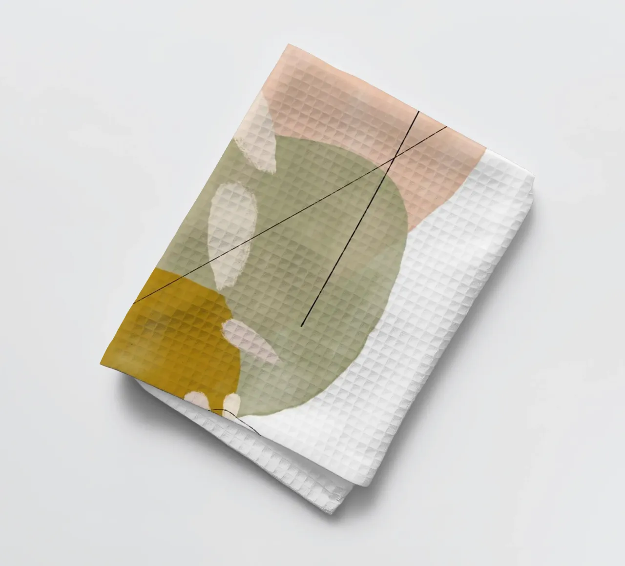 Playing Shapes No 2 canovaccio da cucina da treechild