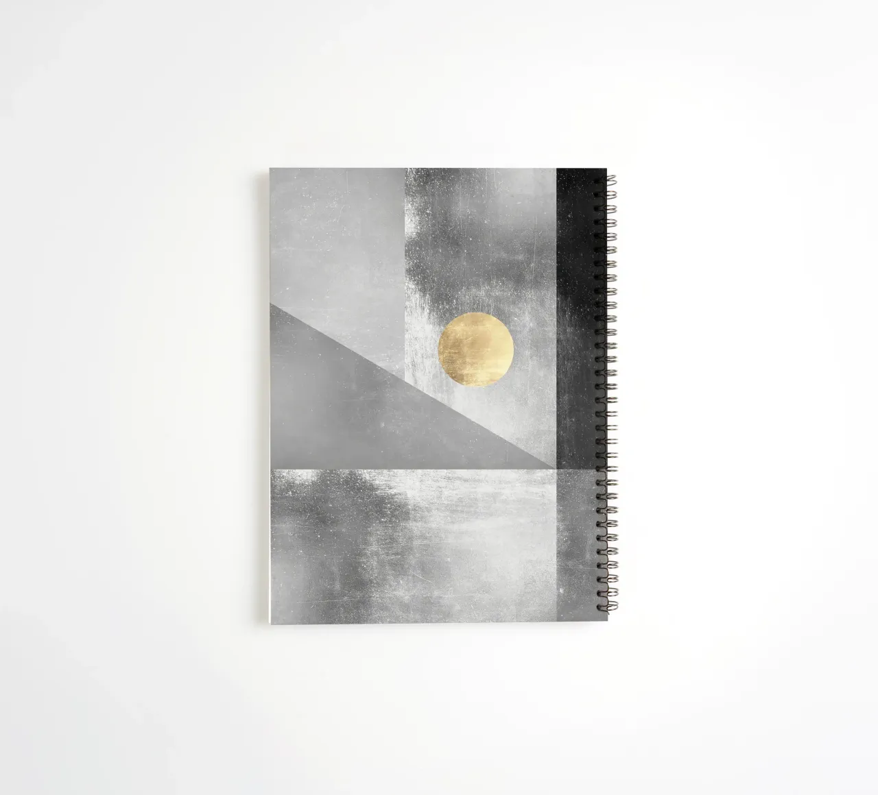 geometric shapes circles rectangles triangles spiral notebook by Patrick M Gerber