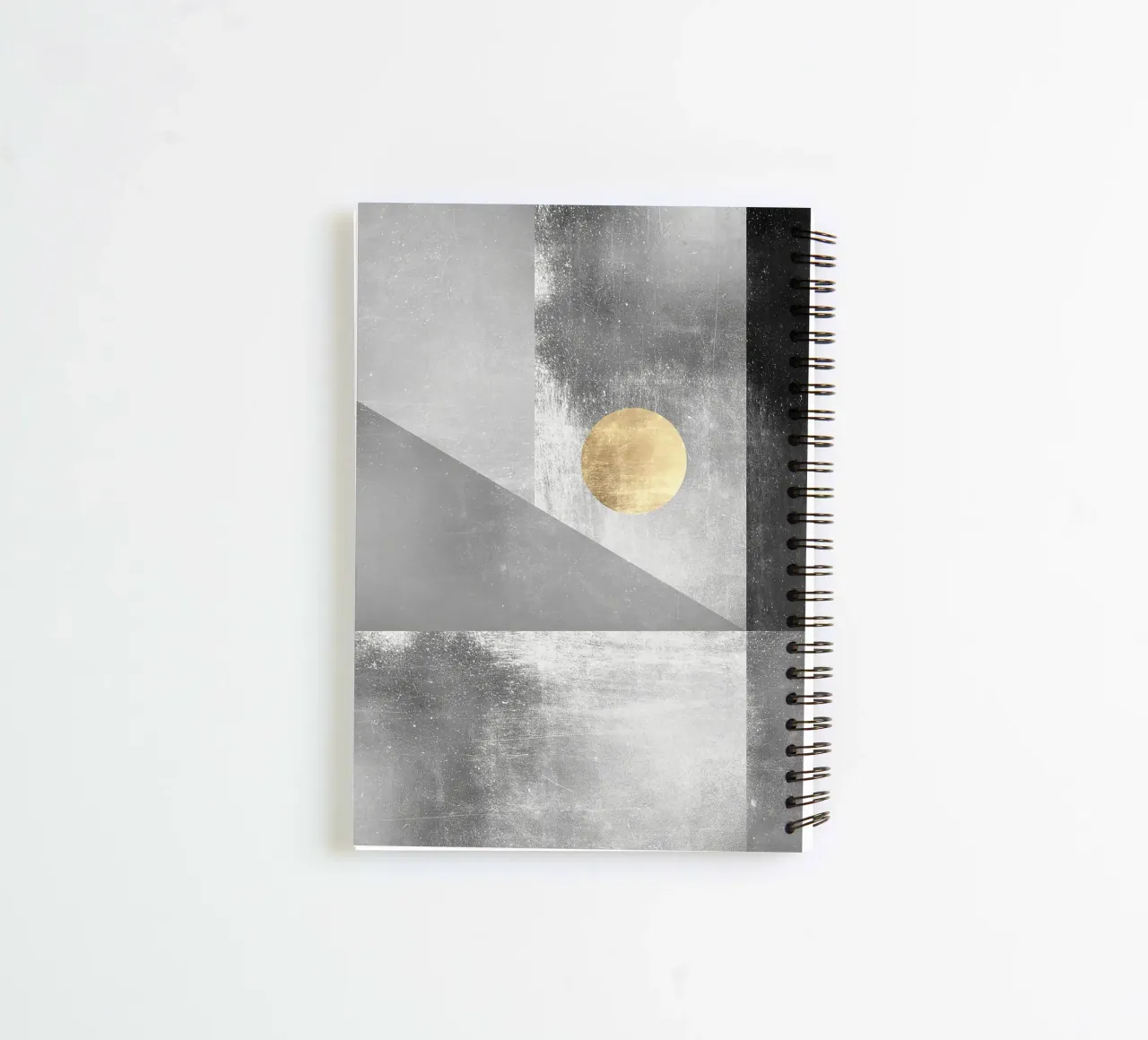 geometric shapes circles rectangles triangles spiral notebook by Patrick M Gerber