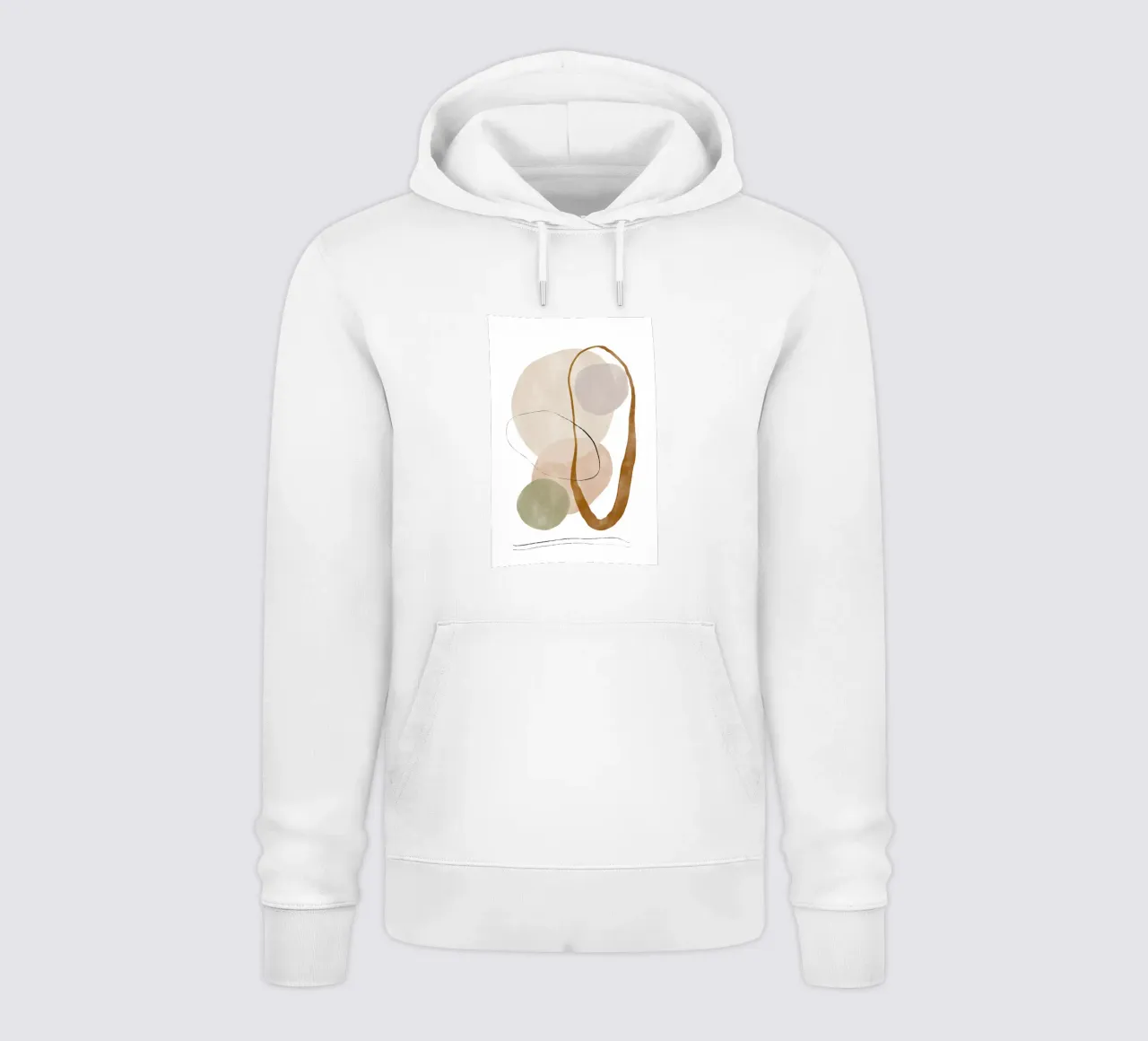 Playing Shapes No 1 felpa con cappuccio da treechild