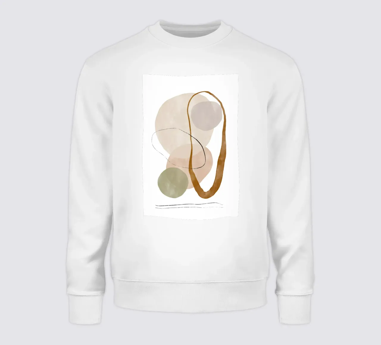 Playing Shapes No 1 felpa da treechild