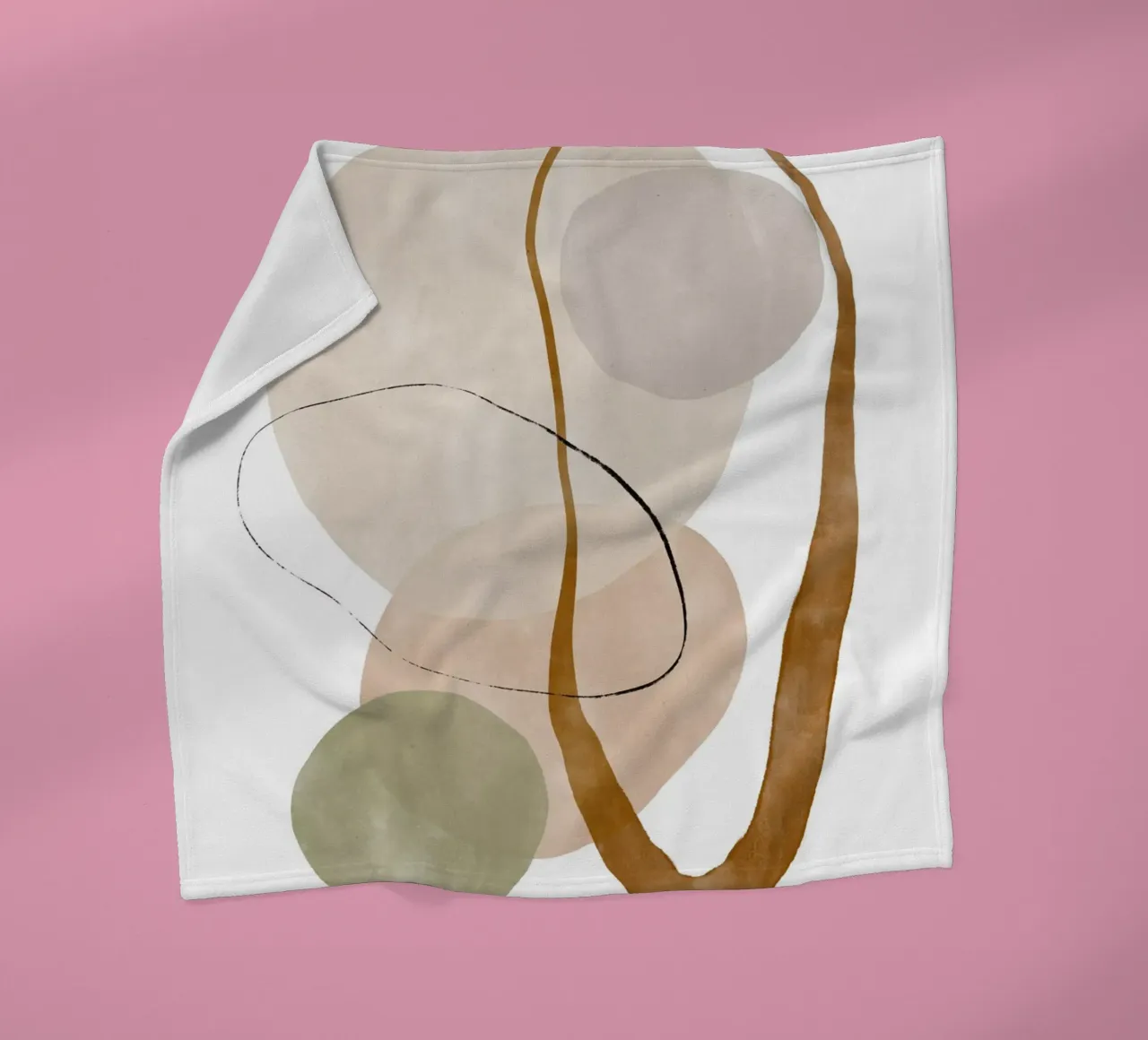 Playing Shapes No 1 coperta in pile da treechild