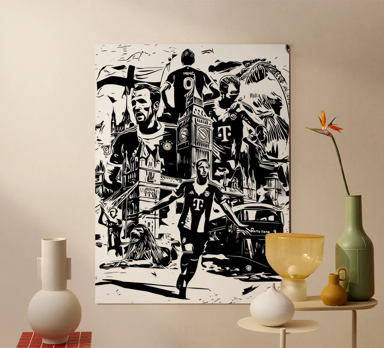 harry kane - fc bayern munchen poster da dark eagle