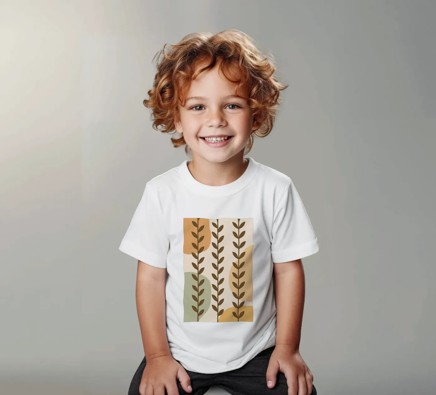 Vine Pattern kinder t-shirt van LisaArtes