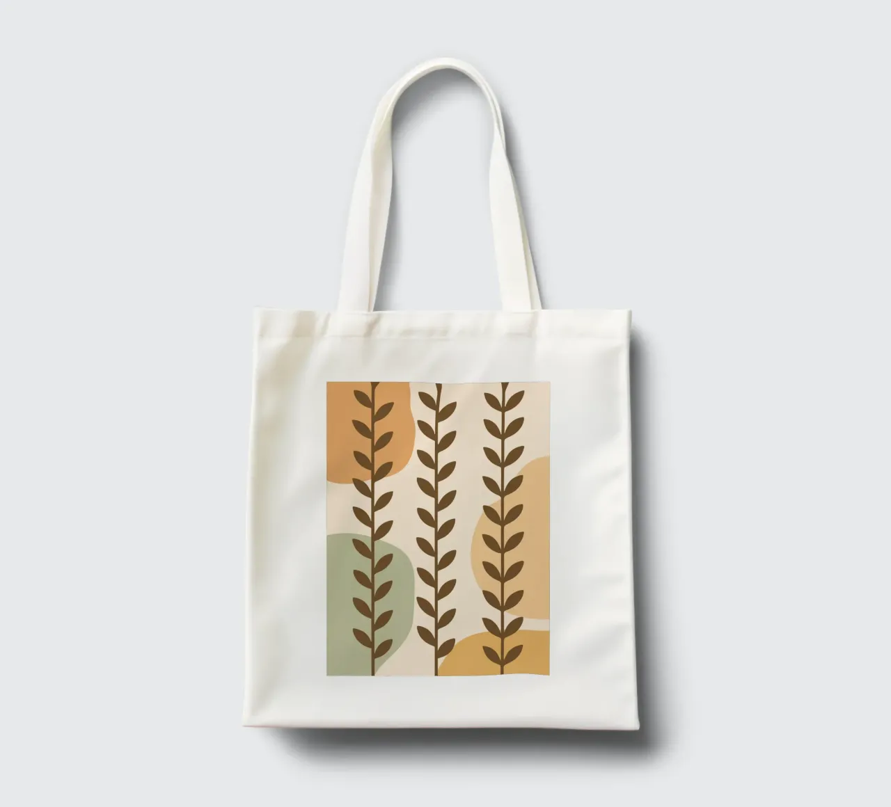 Vine Pattern borsa in juta da LisaArtes