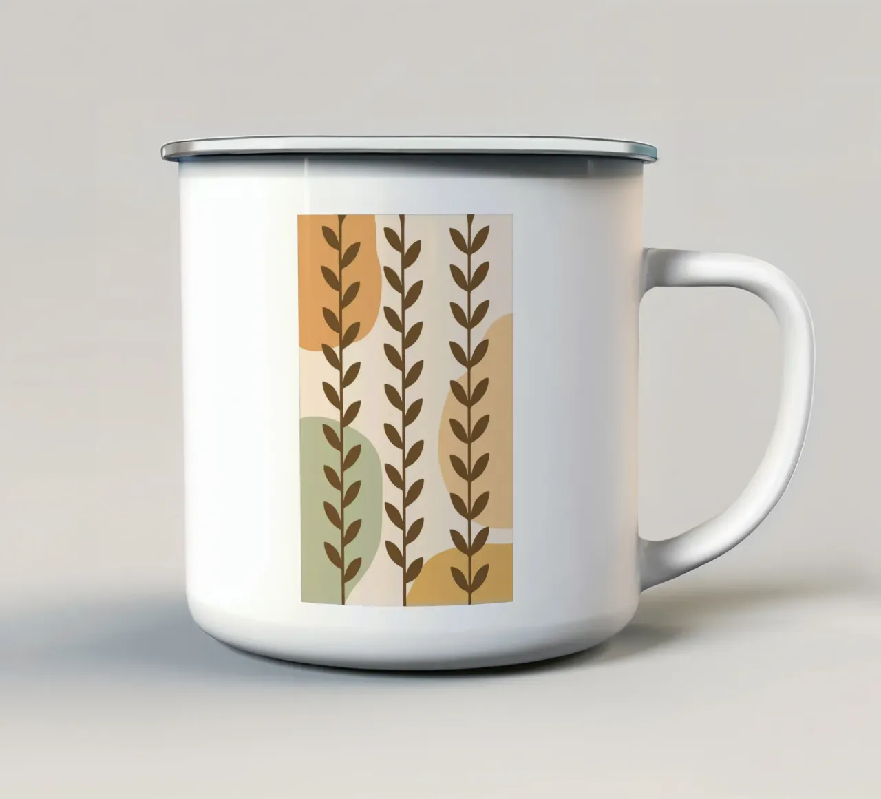 Vine Pattern tazza in smalto da LisaArtes
