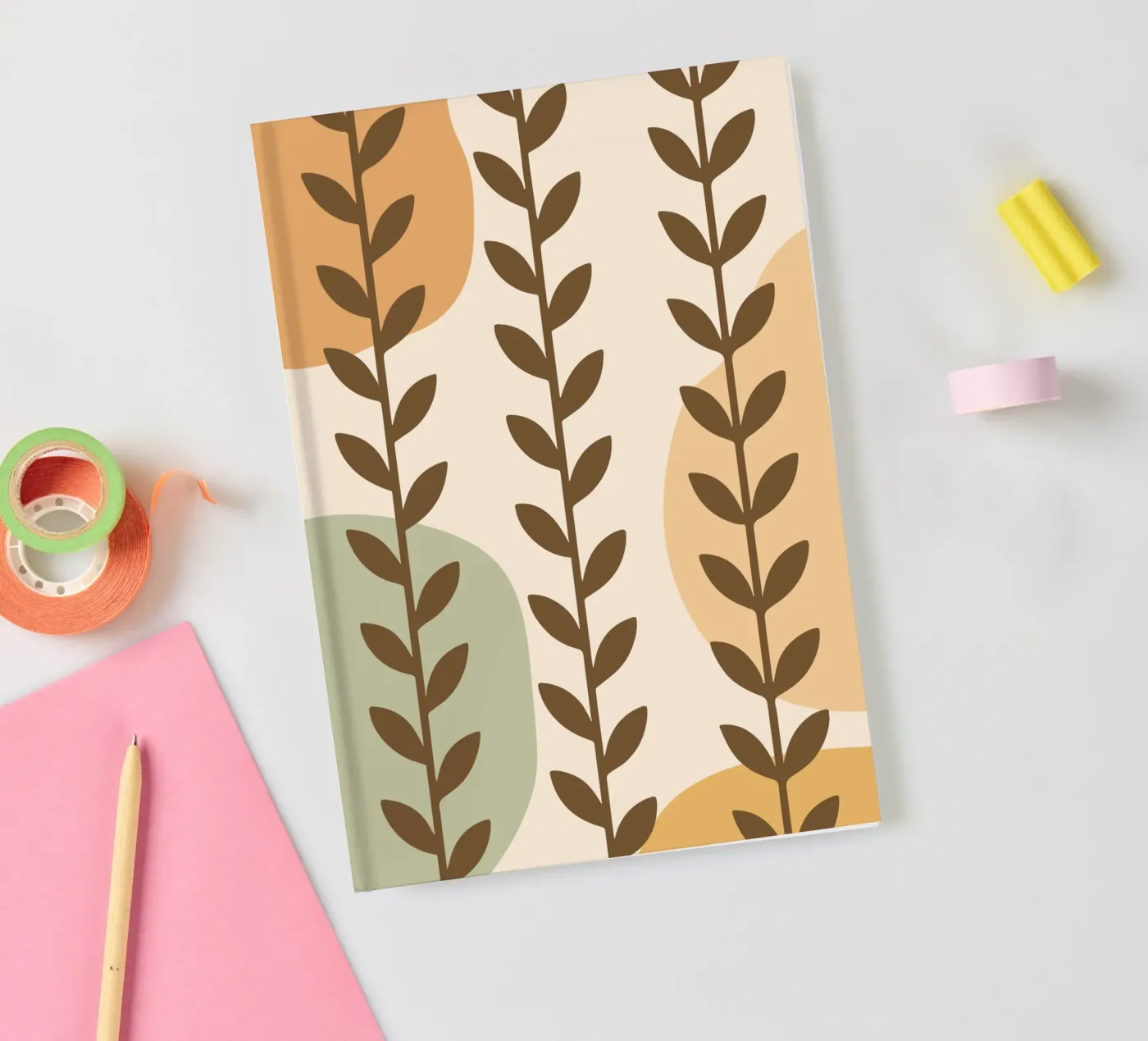 Vine Pattern notitieboek van LisaArtes