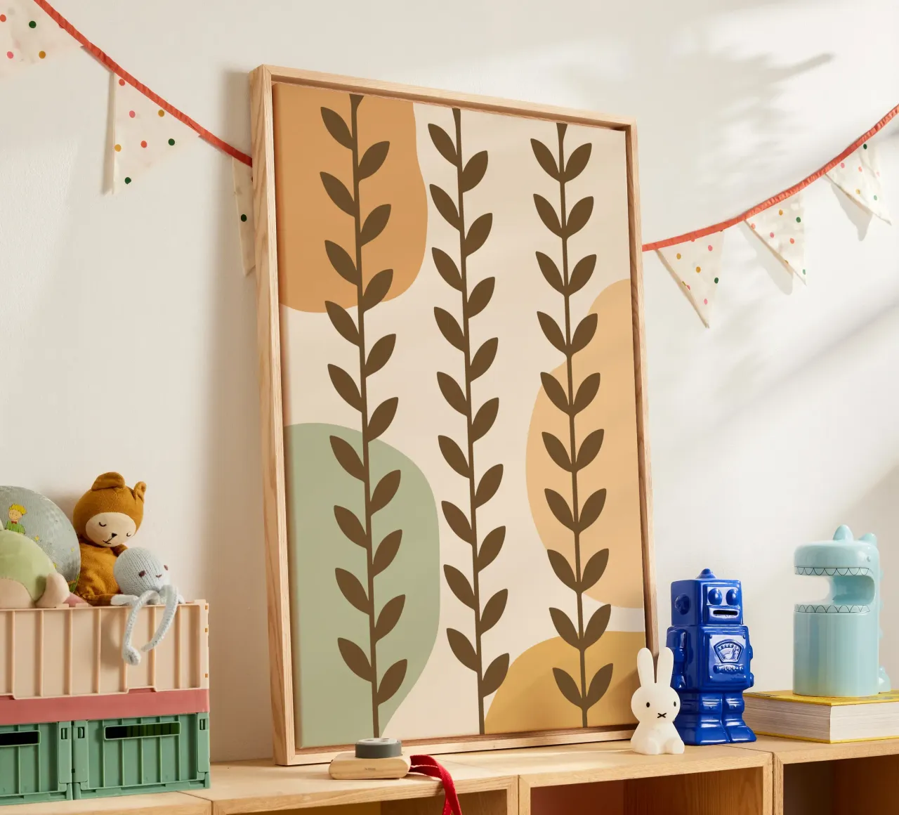 Vine Pattern tela con Cornice a cassetta da LisaArtes