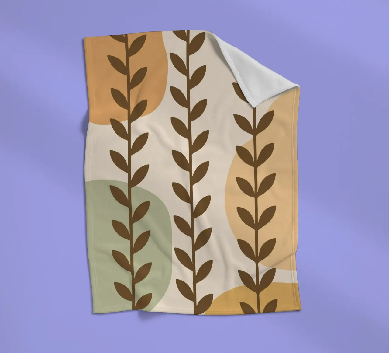 Vine Pattern fleecedeken van LisaArtes