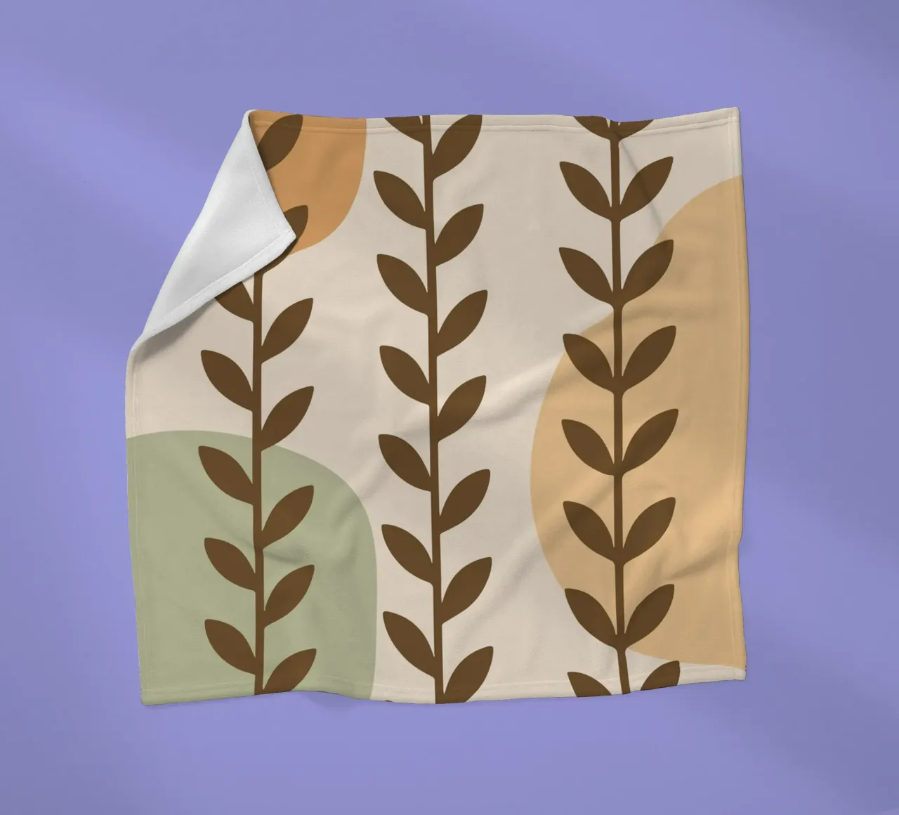 Vine Pattern fleecedeken van LisaArtes