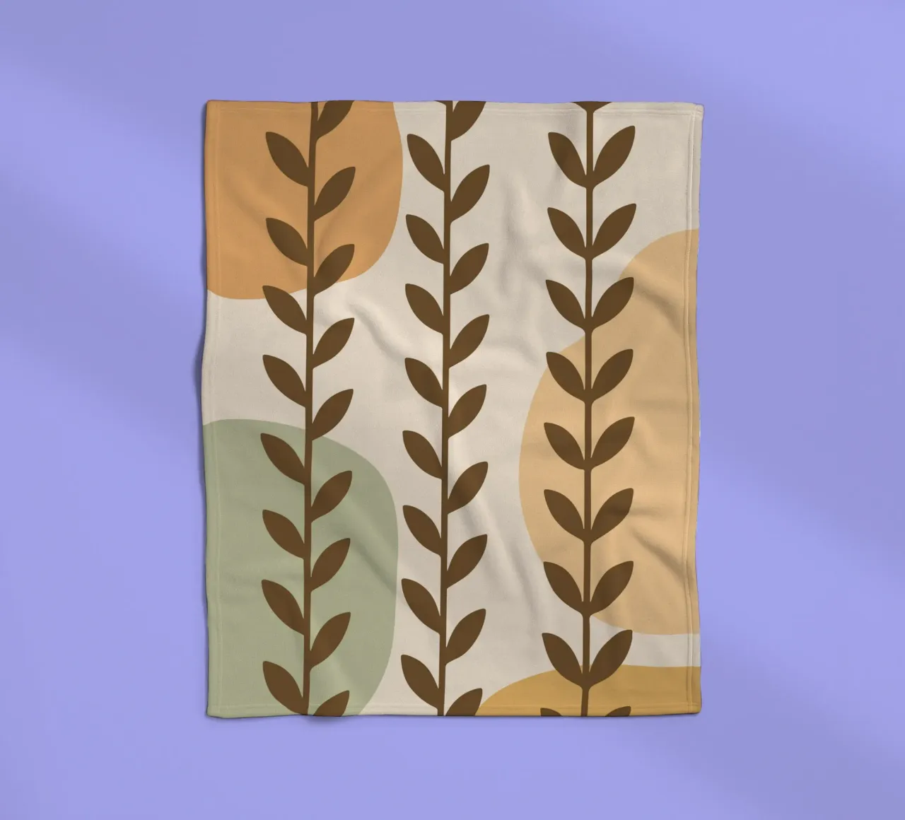 Vine Pattern fleecedeken van LisaArtes