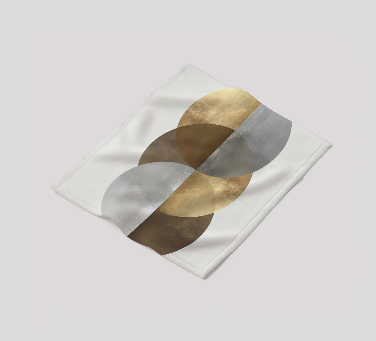 cerchi forme geometriche forme sovrapposte coperta in pile da Patrick M Gerber