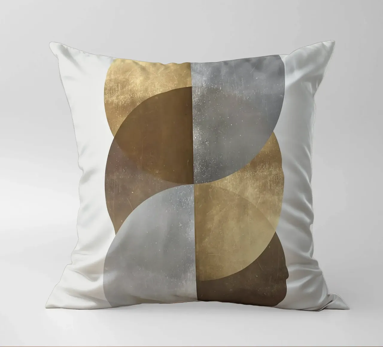 cerchi forme geometriche forme sovrapposte cuscino da Patrick M Gerber