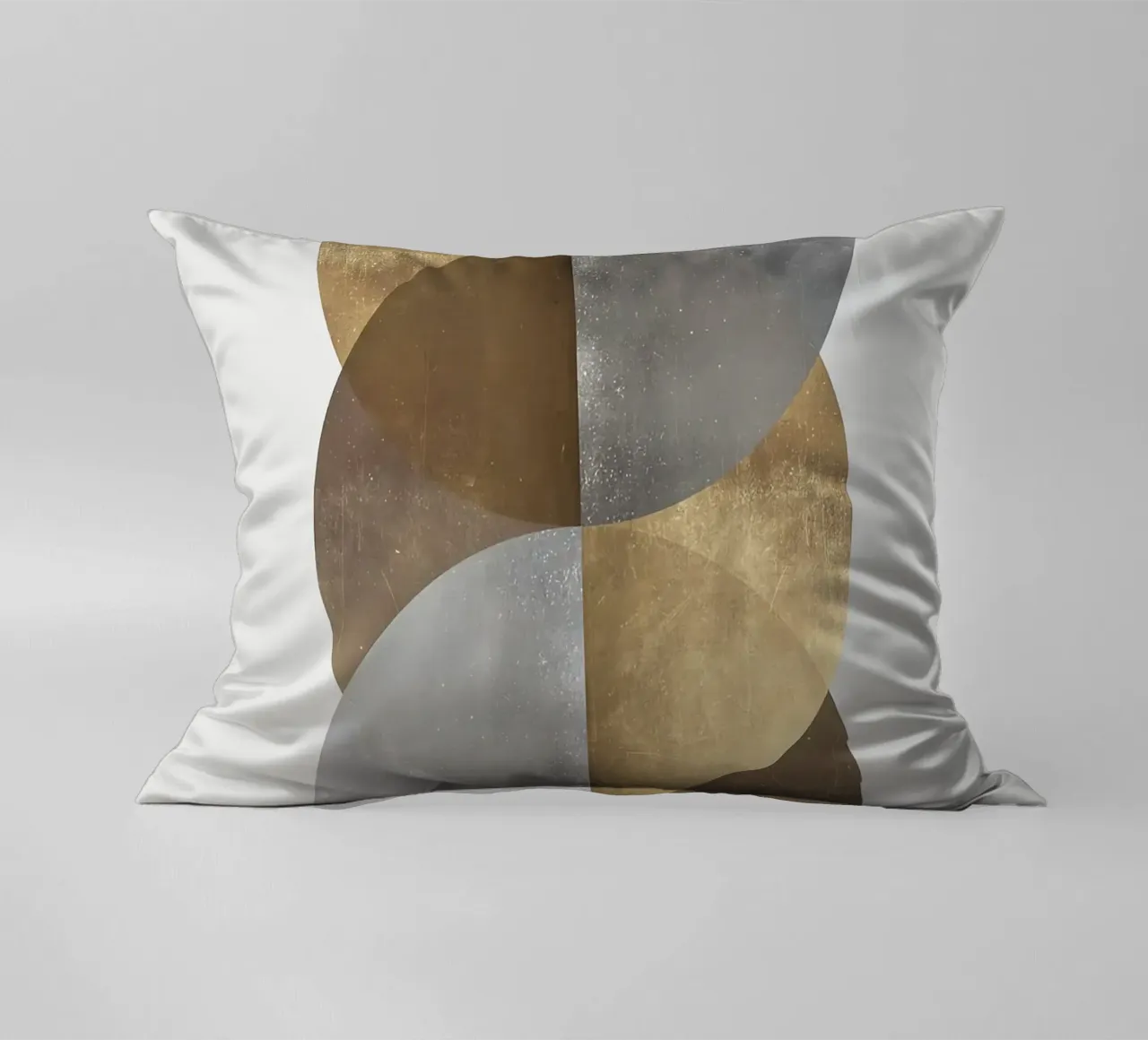 cerchi forme geometriche forme sovrapposte cuscino da Patrick M Gerber