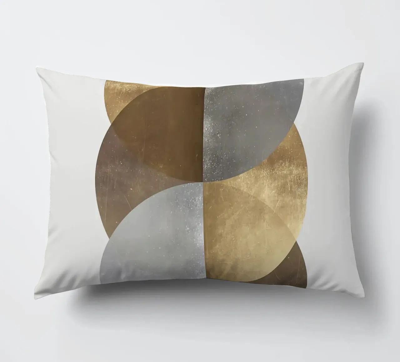 cerchi forme geometriche forme sovrapposte cuscino da Patrick M Gerber