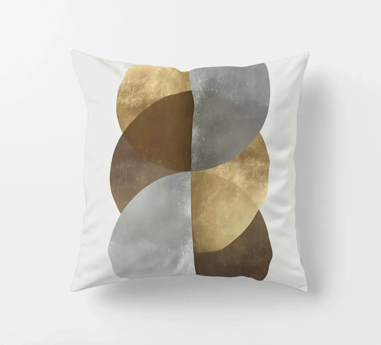 cerchi forme geometriche forme sovrapposte cuscino da Patrick M Gerber