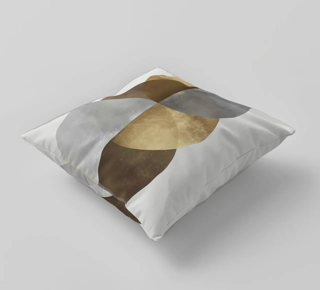 cerchi forme geometriche forme sovrapposte cuscino da Patrick M Gerber