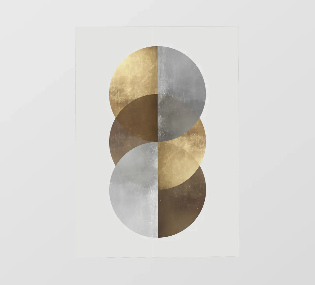 cerchi forme geometriche forme sovrapposte pellicola backlit da Patrick M Gerber