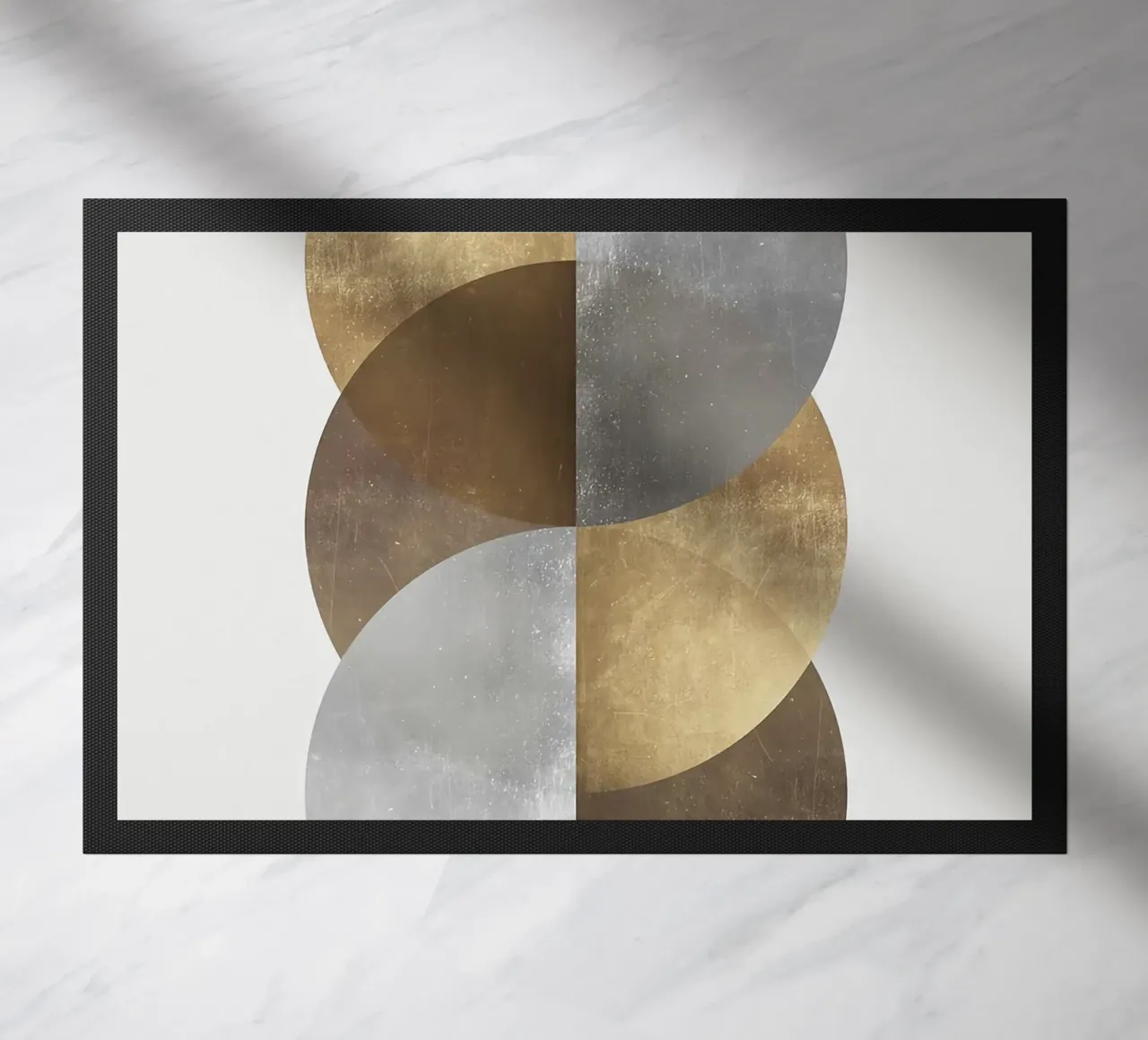 cerchi forme geometriche forme sovrapposte zerbino da Patrick M Gerber