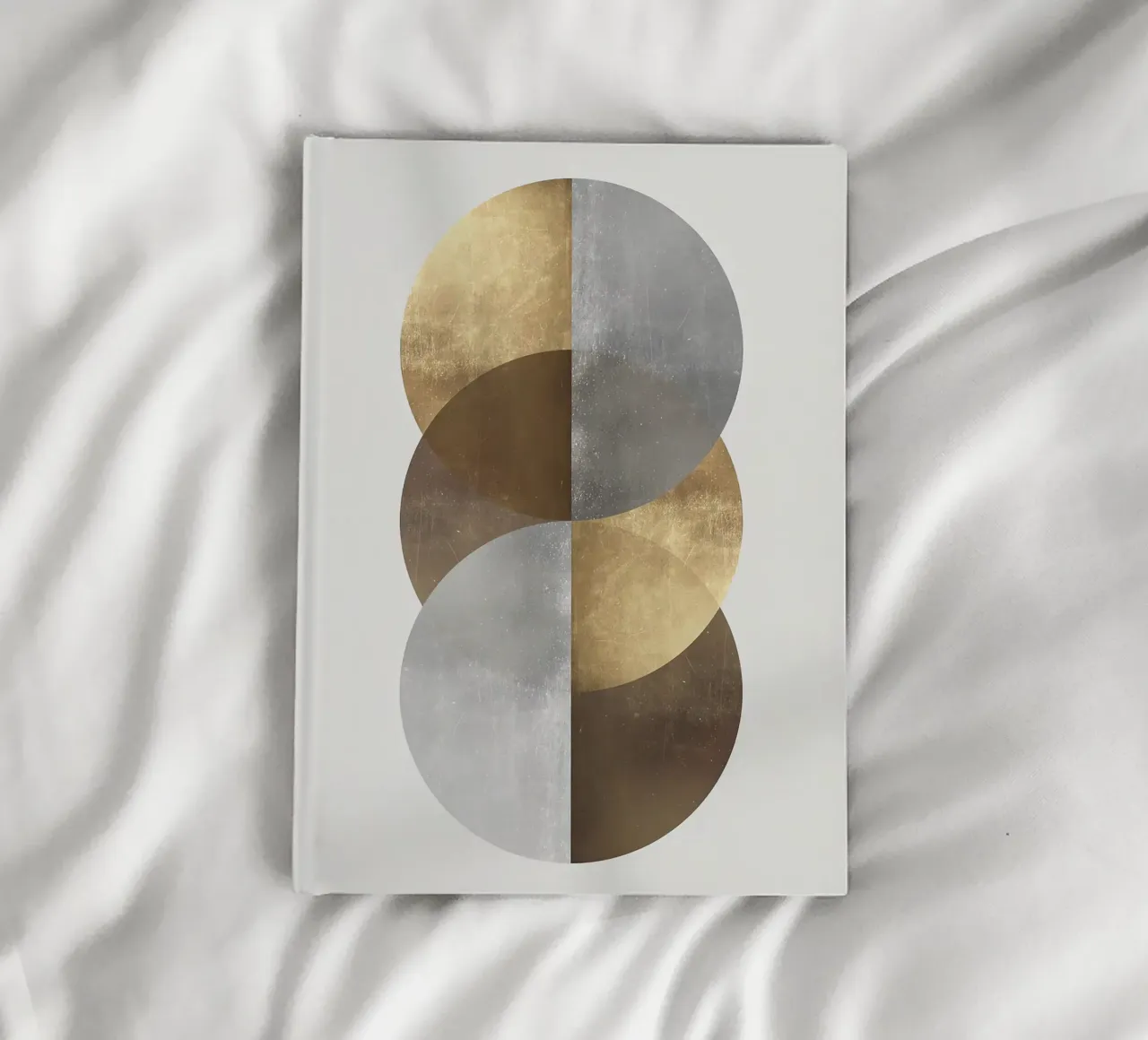 circles geometric shapes overlapping shapes notebook by Patrick M Gerber