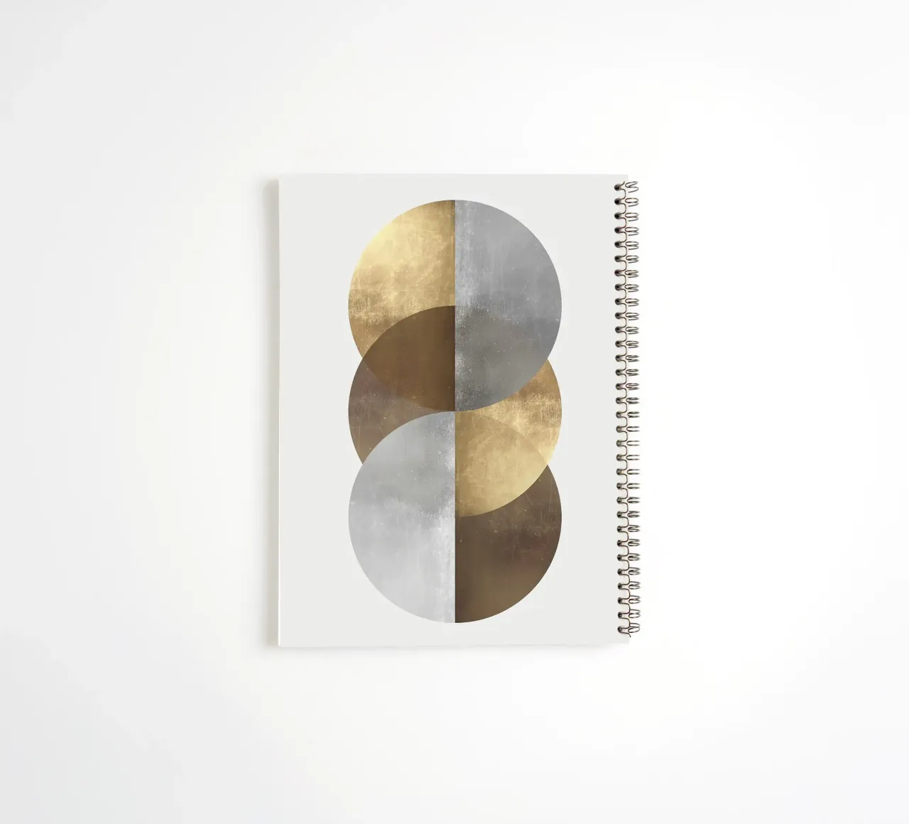 circles geometric shapes overlapping shapes spiral notebook by Patrick M Gerber