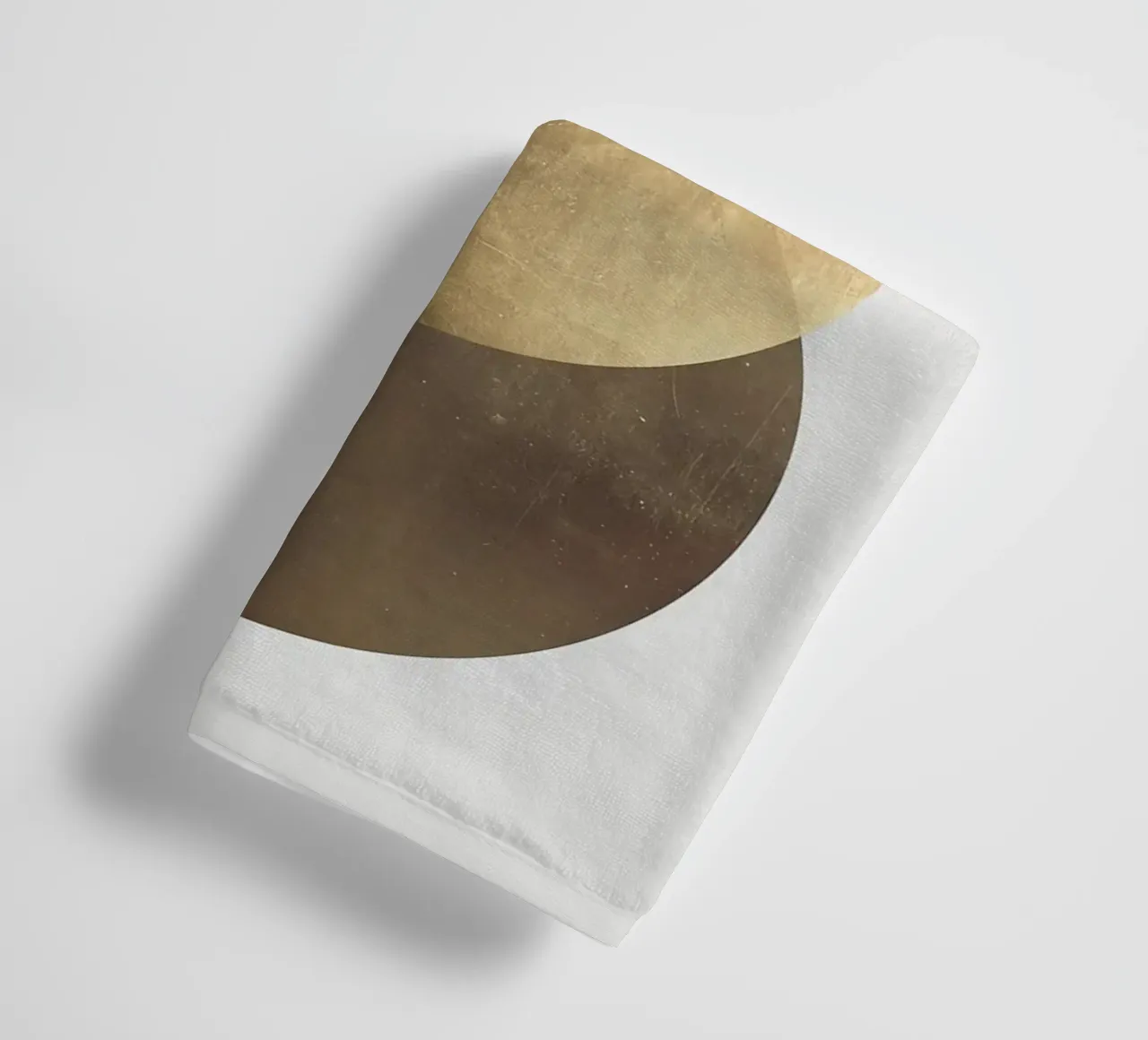 cerchi forme geometriche forme sovrapposte asciugamano da bagno da Patrick M Gerber