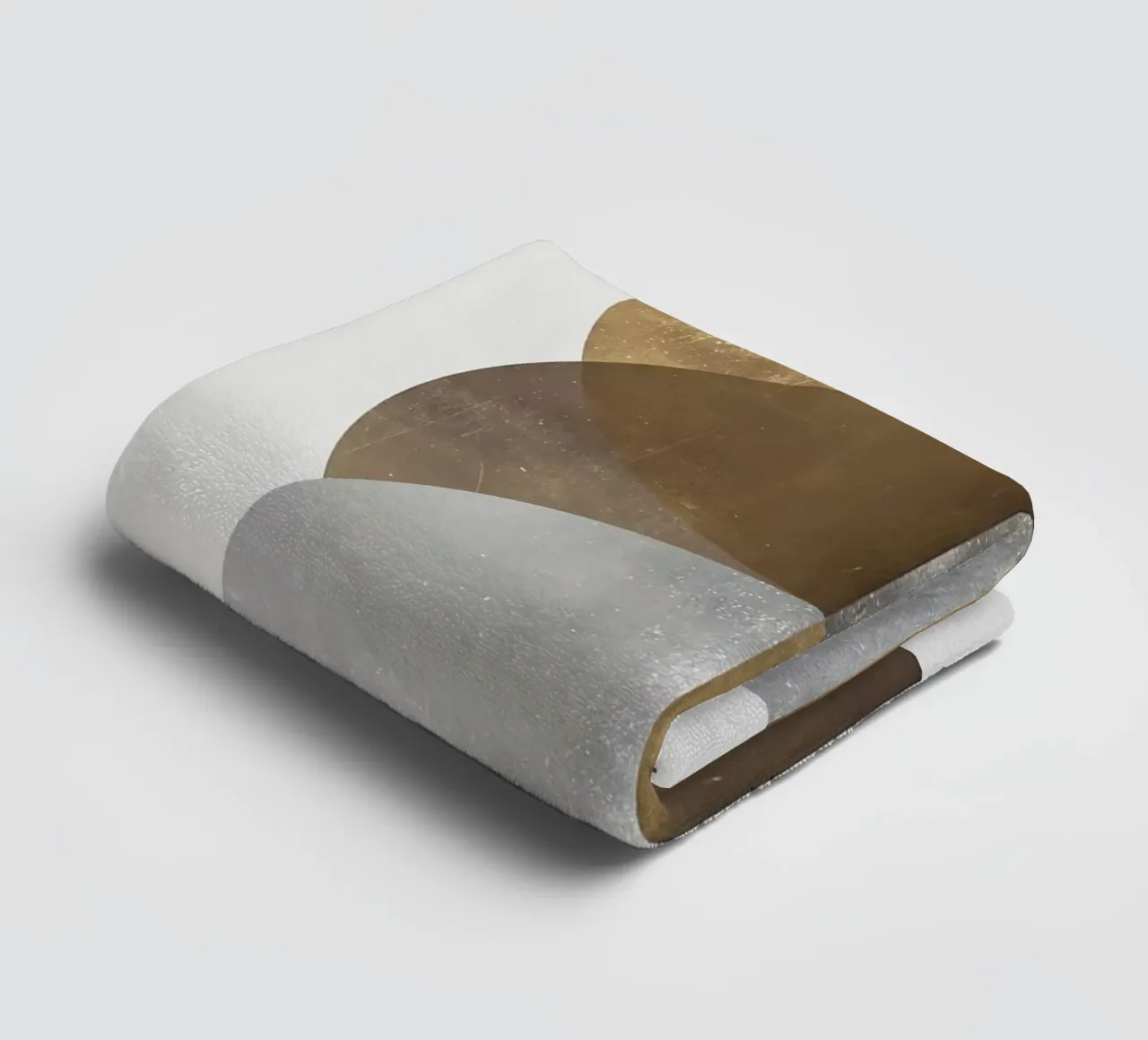 cerchi forme geometriche forme sovrapposte asciugamano da bagno da Patrick M Gerber