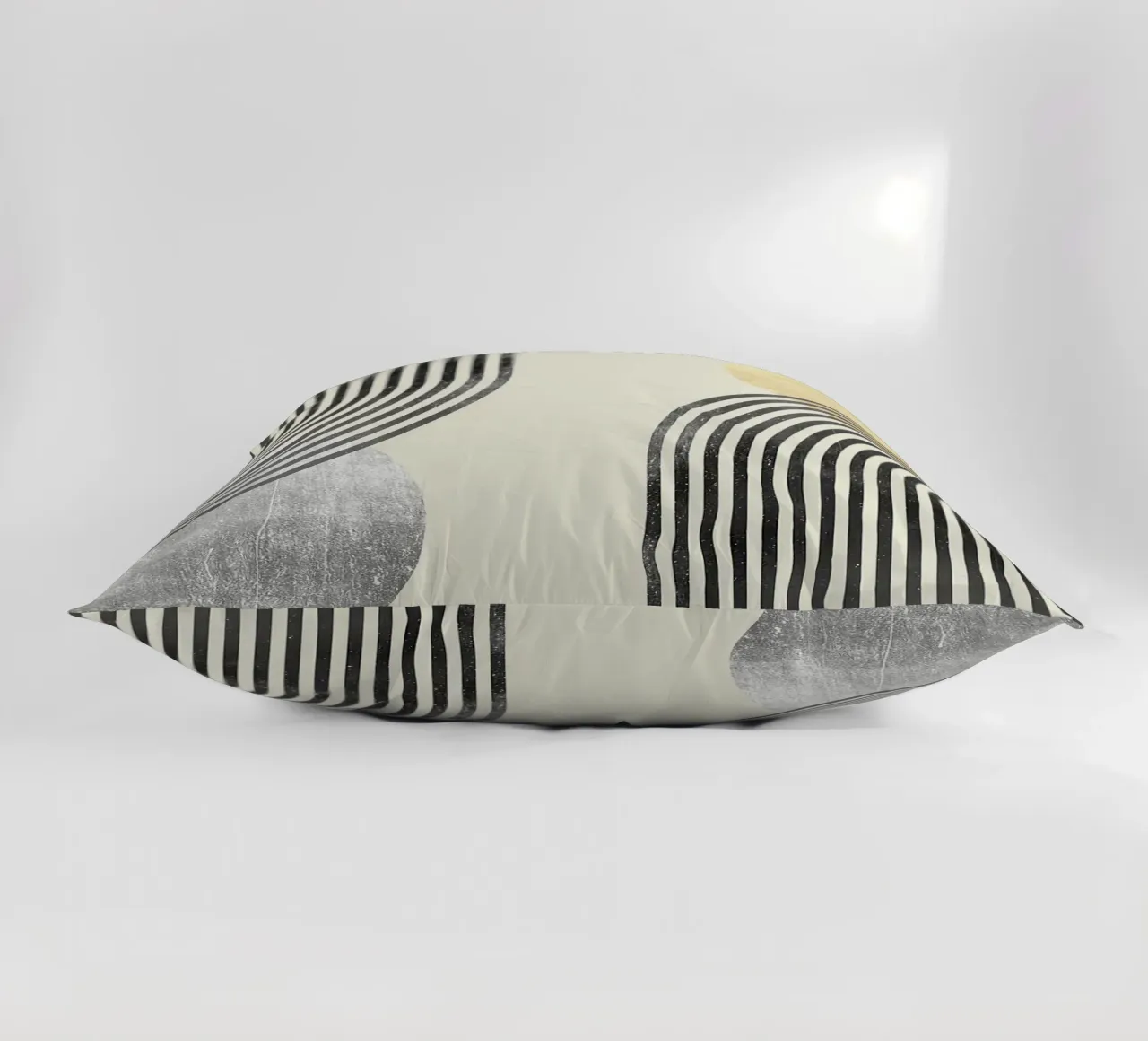 linee curve motivi a righe forme geometriche cuscino da Patrick M Gerber