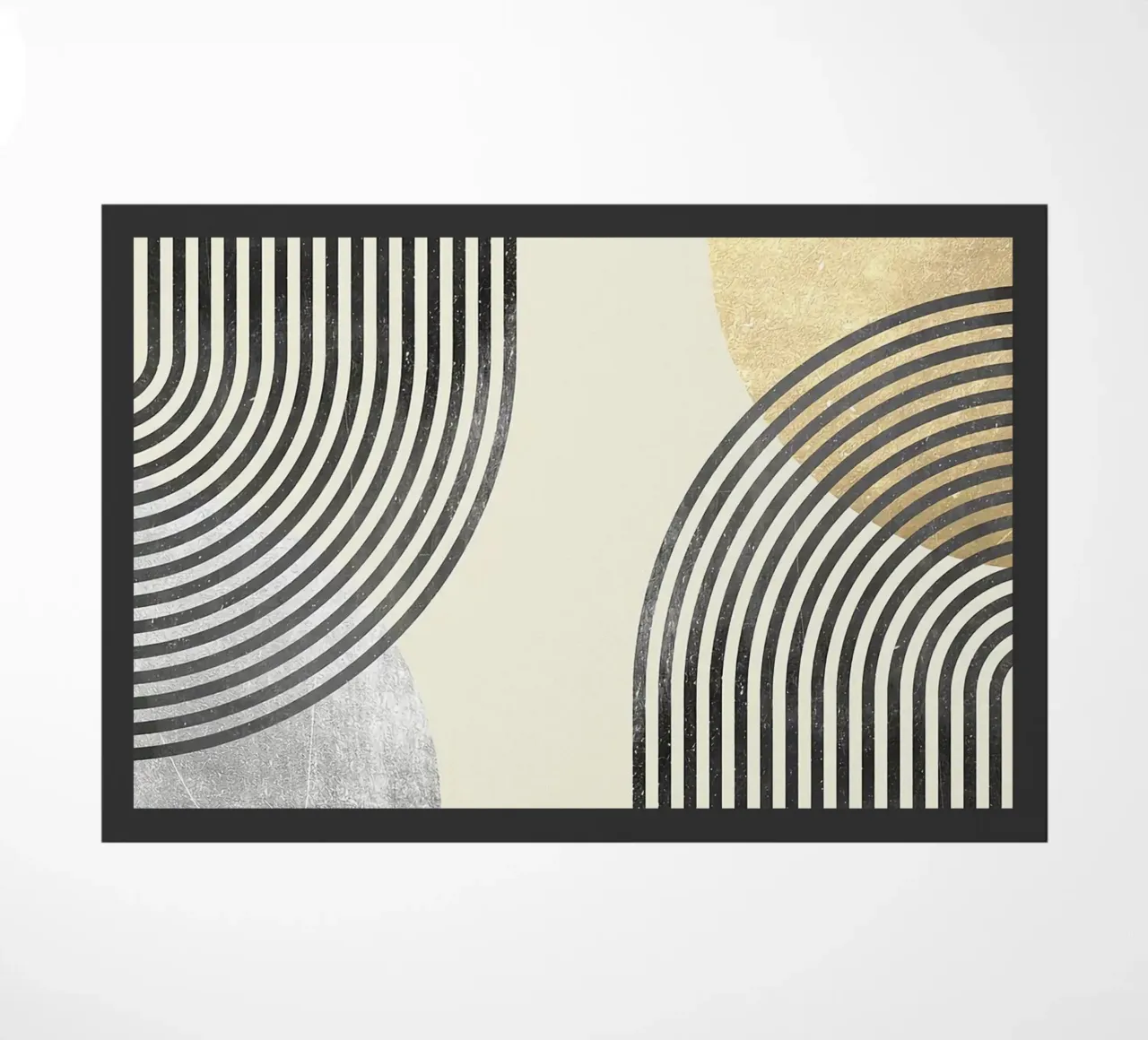 linee curve motivi a righe forme geometriche zerbino da Patrick M Gerber