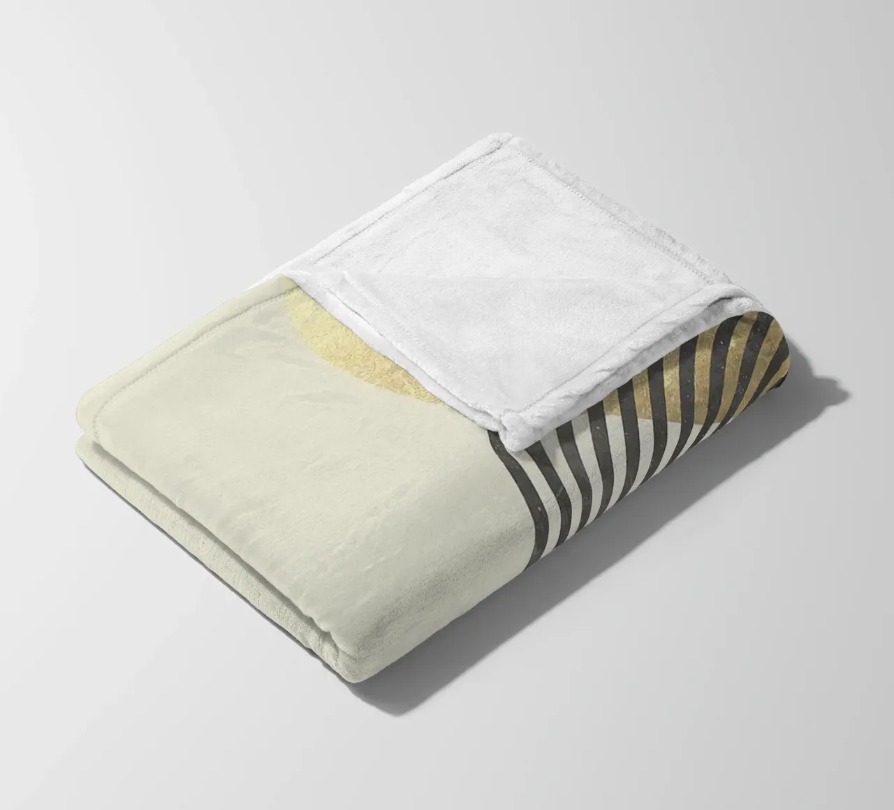 linee curve motivi a righe forme geometriche coperta in pile da Patrick M Gerber