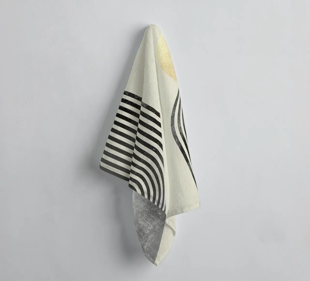 linee curve motivi a righe forme geometriche asciugamano da bagno da Patrick M Gerber